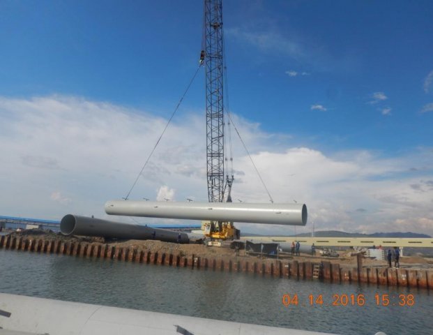 Launching of Pipes Spools